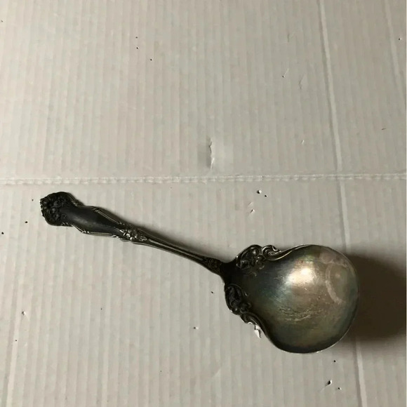 Antique Wm  Rogers & Son Serving Spoon - Picture 2 of 8